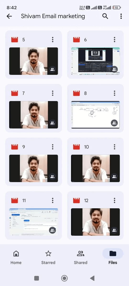 Google Drive Vault Content